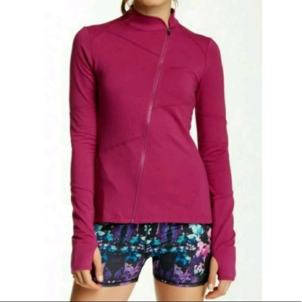 Fabletics Asymmetrical Full Zip Davis Jacket S - image 1
